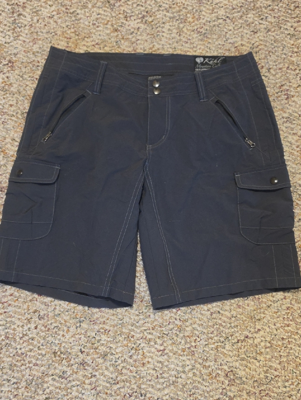 Kuhl Women's Navy Cargo Shorts
